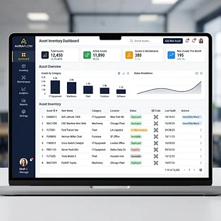 Bonyan Asset Flow application dashboard