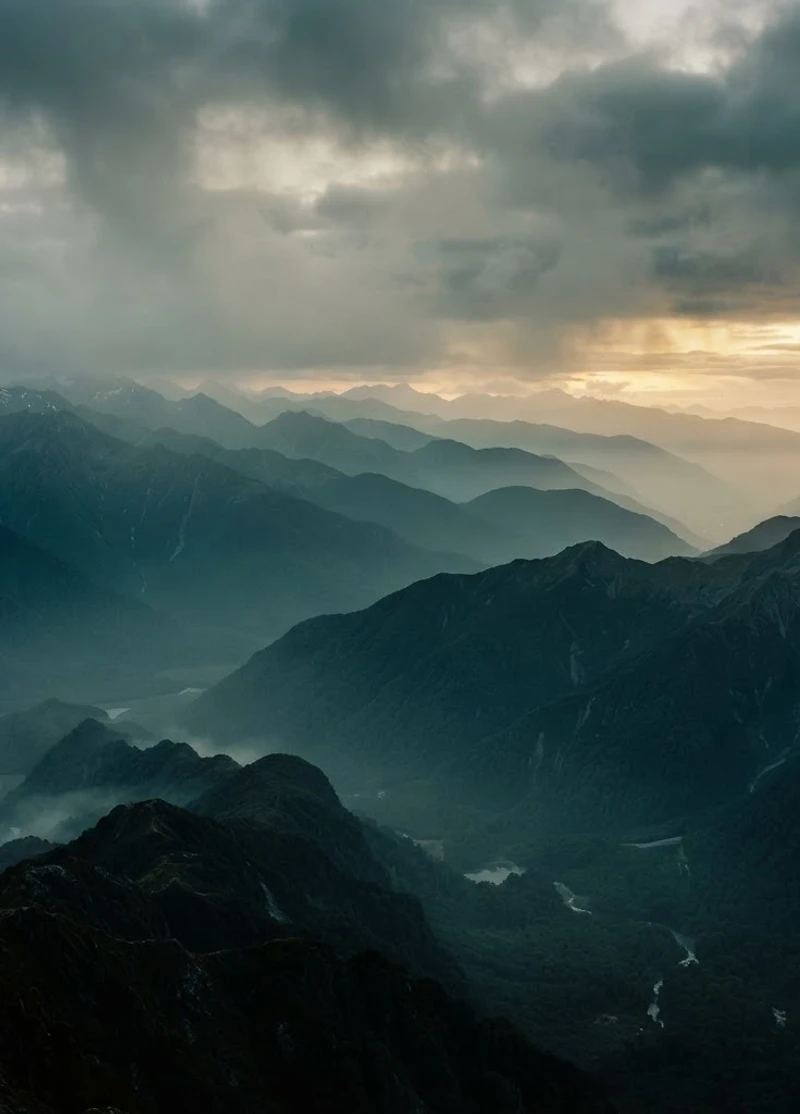Southern Alps at dawn