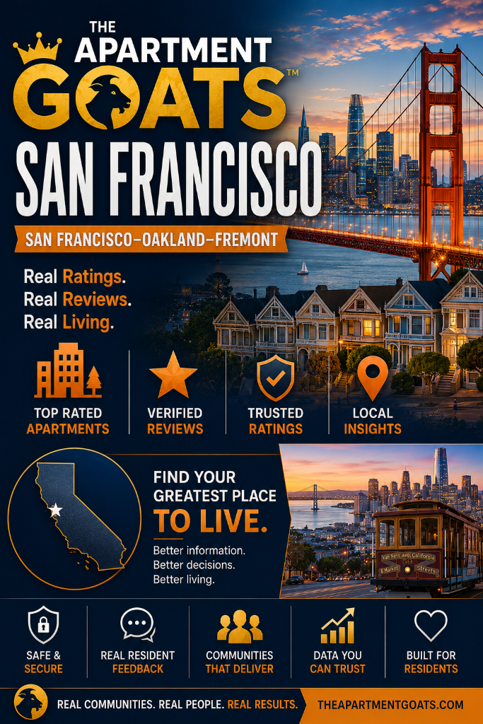 The Apartments GOAT™ — San Francisco–Oakland–Fremont