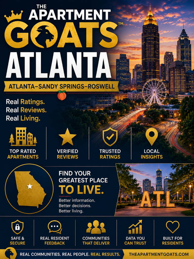 The Apartments GOAT™ — Atlanta–Sandy Springs–Roswell