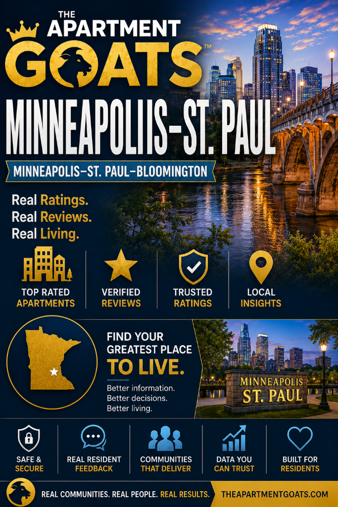 The Apartments GOAT™ — Minneapolis–St. Paul–Bloomington