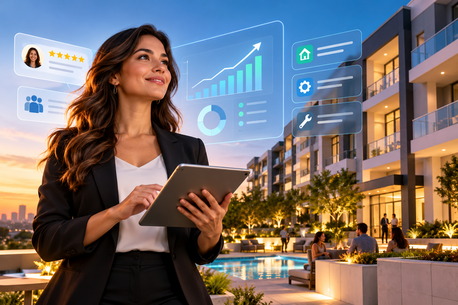Property management intelligence dashboard