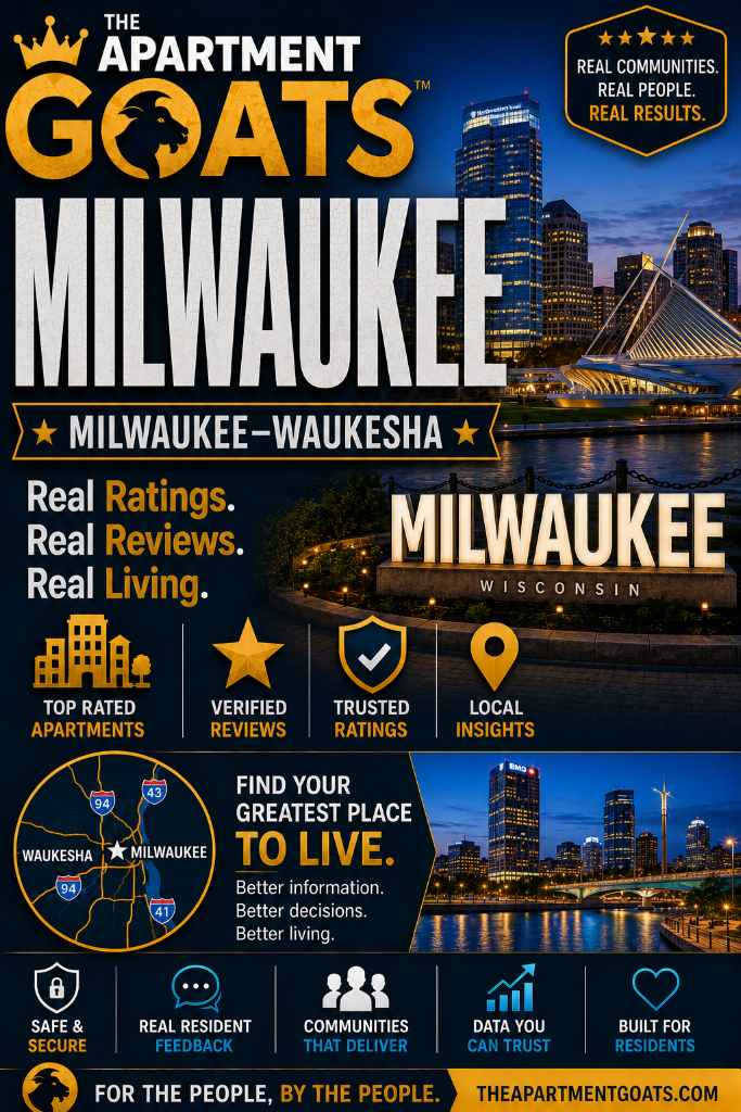 The Apartments GOAT™ — Milwaukee–Waukesha