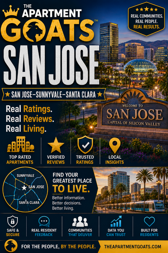 The Apartments GOAT™ — San Jose–Sunnyvale–Santa Clara