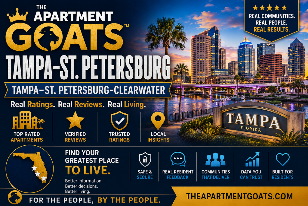 The Apartments GOAT™ — Tampa–St. Petersburg–Clearwater