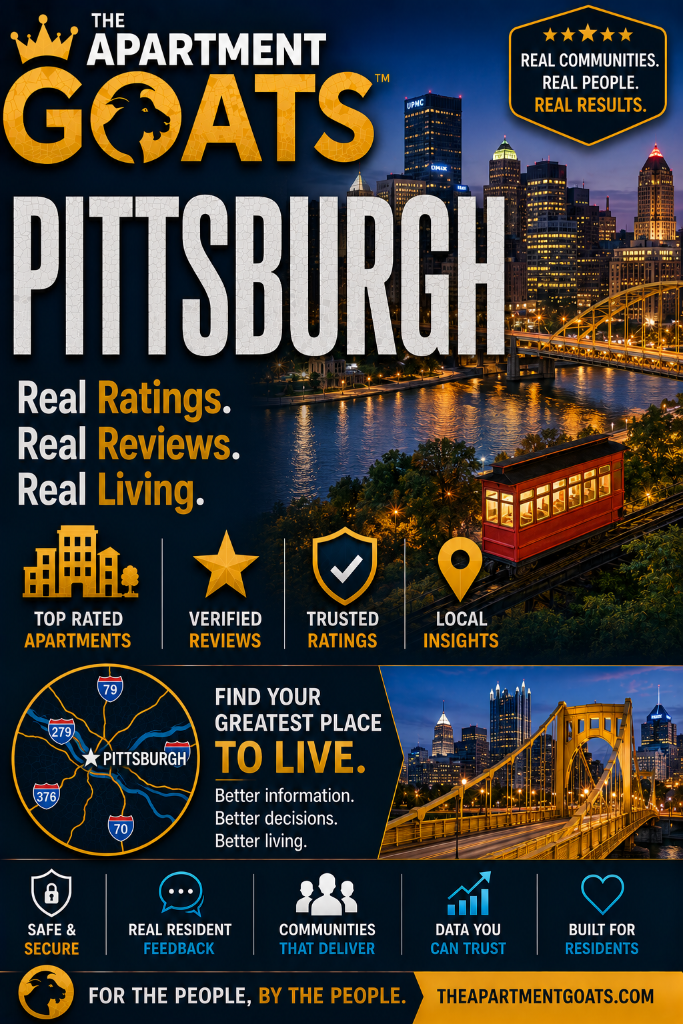The Apartments GOAT™ — Pittsburgh