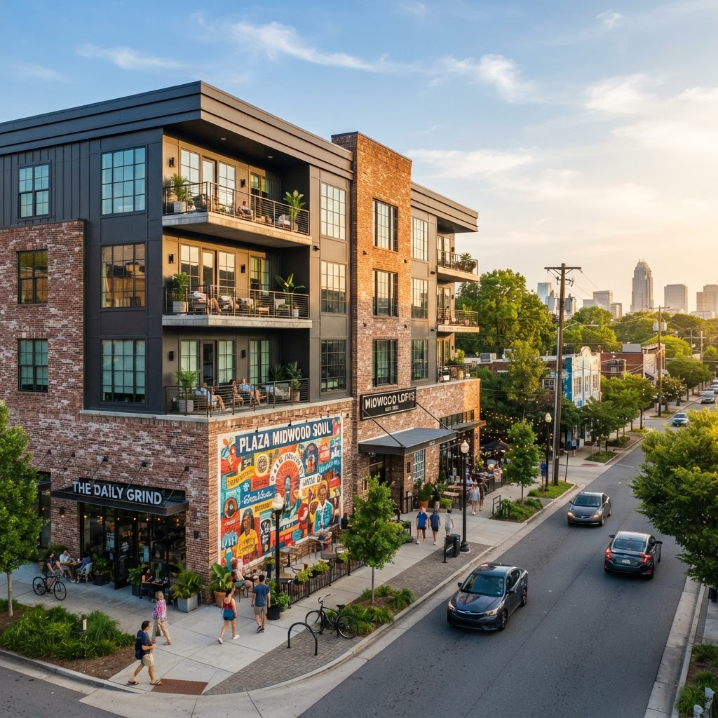 Plaza Midwood Lofts