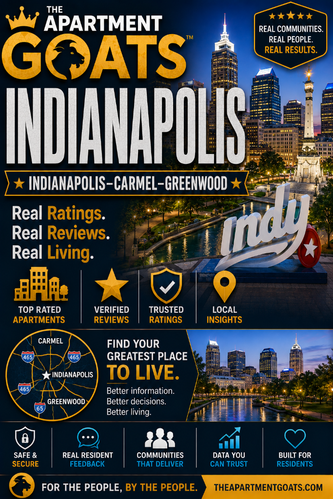 The Apartments GOAT™ — Indianapolis–Carmel–Greenwood