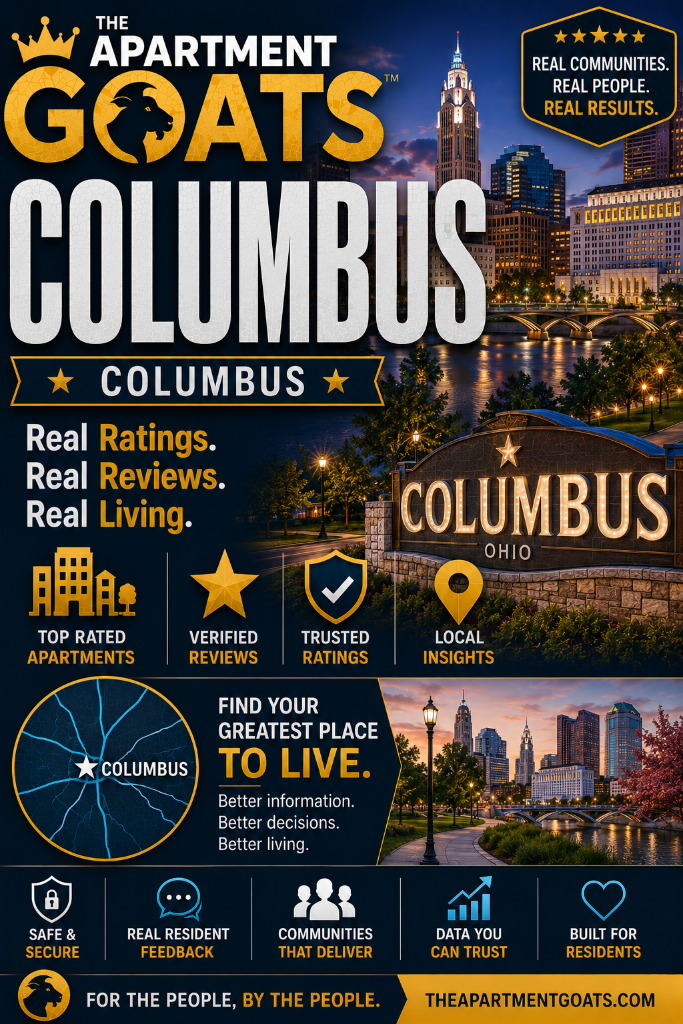 The Apartments GOAT™ — Columbus
