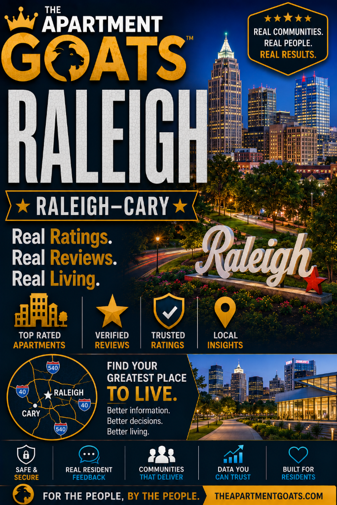 The Apartments GOAT™ — Raleigh–Cary