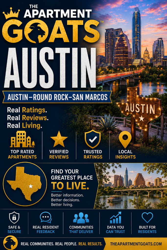 The Apartments GOAT™ — Austin–Round Rock–San Marcos
