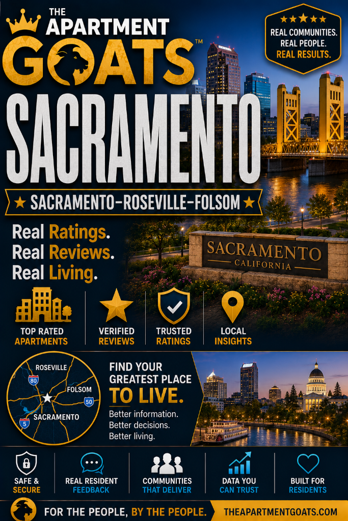 The Apartments GOAT™ — Sacramento–Roseville–Folsom