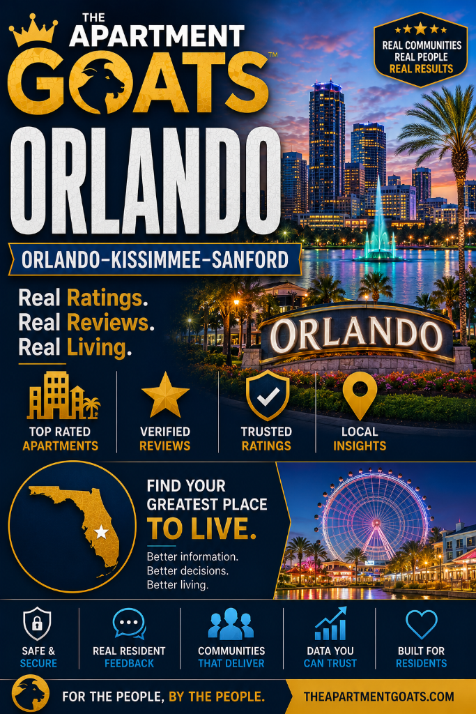 The Apartments GOAT™ — Orlando–Kissimmee–Sanford