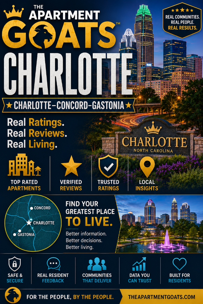 The Apartments GOAT™ — Charlotte–Concord–Gastonia