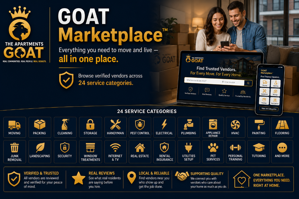 GOAT Marketplace™ — The Apartments GOAT™