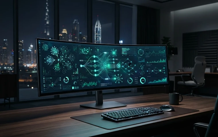 Connected CRM and automation dashboard in a premium technology office