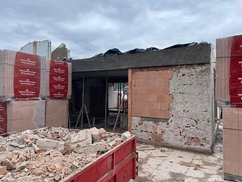 probíhají burací práce – foto 2
