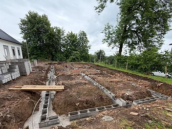 pracijeme na základech pro dům B1 i B2 – foto 4