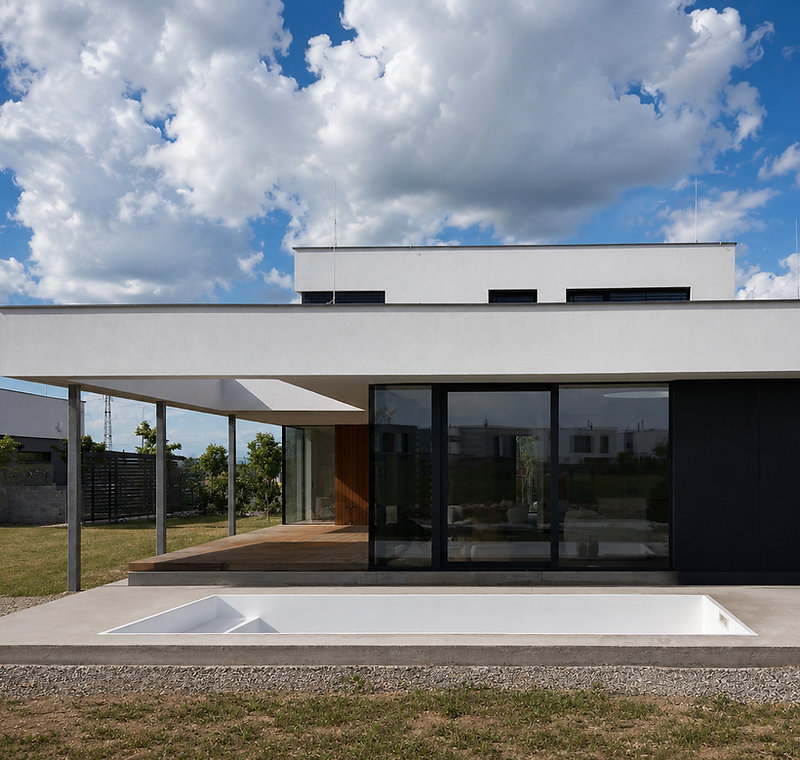 Moderní rodinný dům KD Haus s bazénem