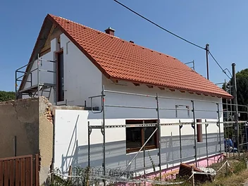 pracujeme na zateplení domu – foto 2