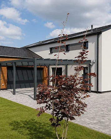 Detail realizace KD Haus – Čas