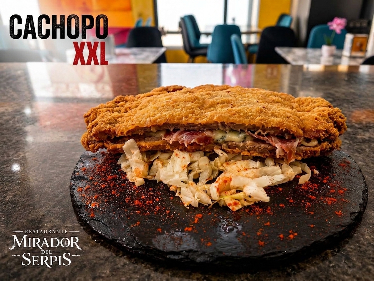 Cachopo — gastrobar Mirador Del Serpis Gandía