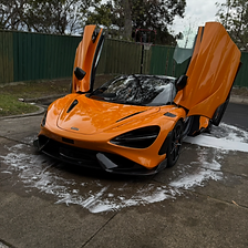 McLaren professionally detailed by ReLuxe Premium Mobile Detailing