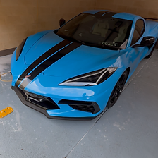Corvette professionally detailed by ReLuxe Premium Mobile Detailing