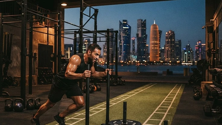 Functional Training in Doha: Turf, Rigs and Sled Work
