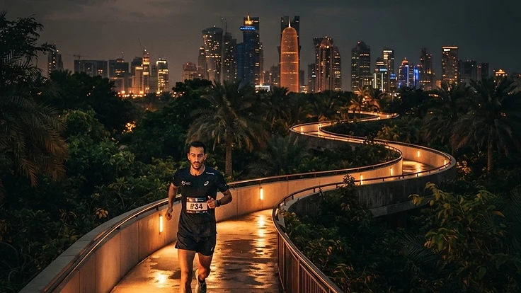 Oxygen Park: Running in Doha's Green Lung