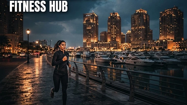 The Pearl Fitness Guide: Marina Running, Iron Temples, and Waterfront Training