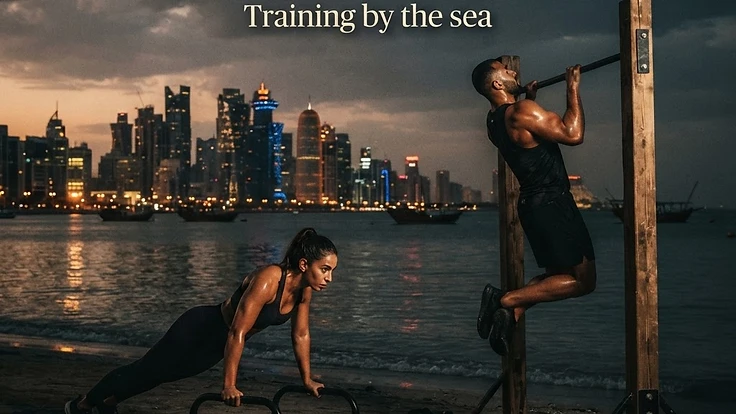 Beach Workouts in Doha: Training by the Sea