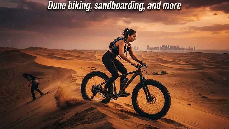 Desert Fitness in Qatar: Dune Biking, Sandboarding, and Real Outdoor Conditioning
