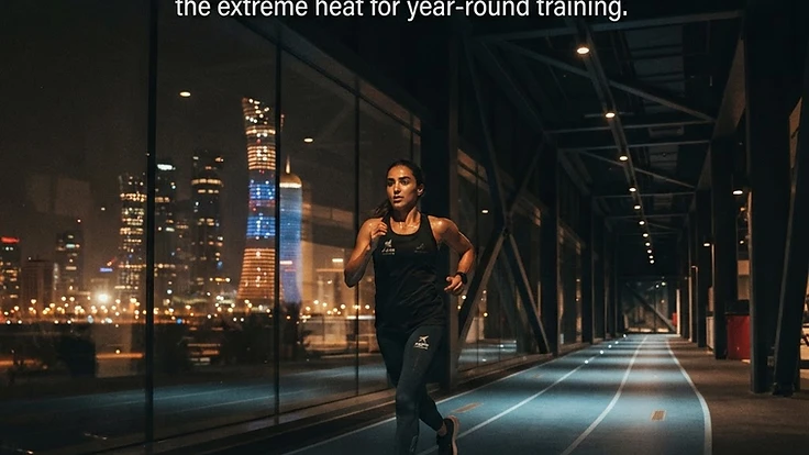 Air-Conditioned Running Tracks: Qatar's Answer to 45°C Summers