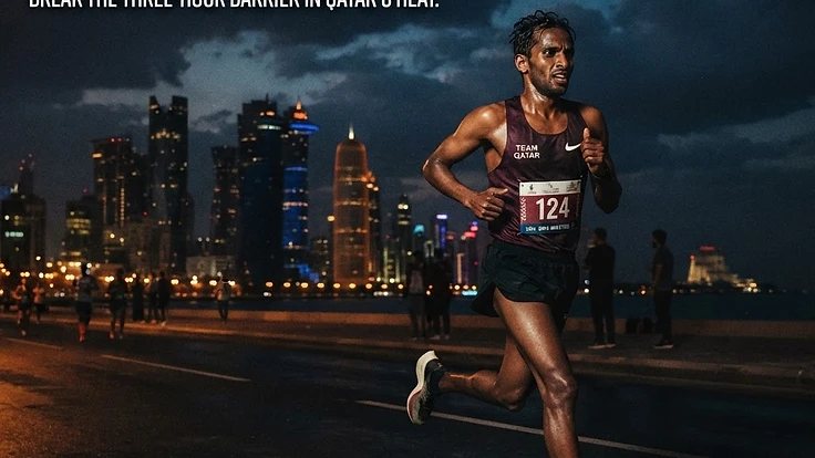 Chasing Sub-3 in Doha: The 4:15 AM Math, the Corniche, and the Heat