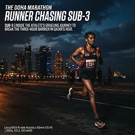 Chasing Sub-3 in Doha: The 4:15 AM Math, the Corniche, and the Heat