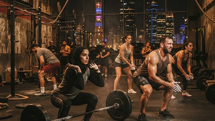 CrossFit in Doha: Boxes, WODs, and Community