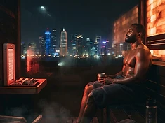 Gym recovery facilities in Doha: Sauna, steam and red light