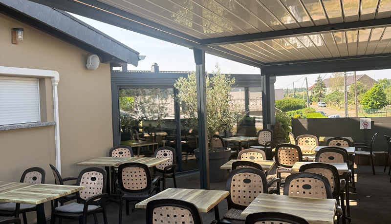 Terrasse couverte Mistral Pizza