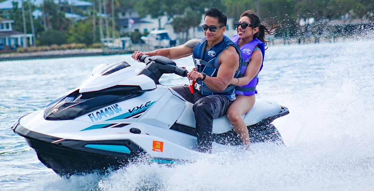 Private jet ski tour on Clearwater Beach