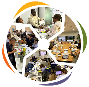 ICAM Lead Investigator training collage