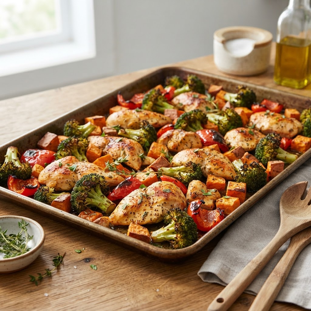 Sheet Pan Chicken & Vegetables