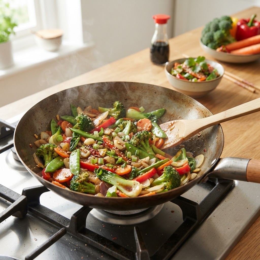 Low Sodium Vegetable Stir Fry