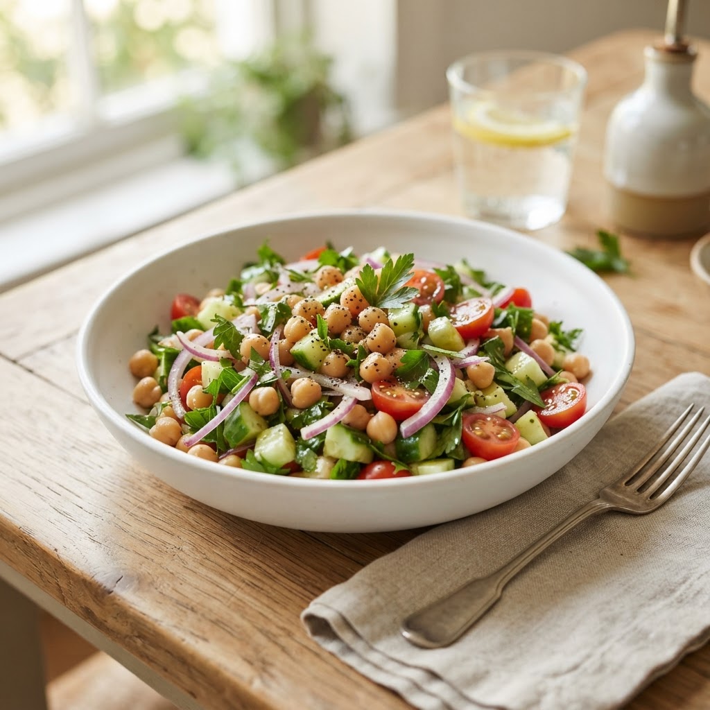 Heart Healthy Chickpea Salad