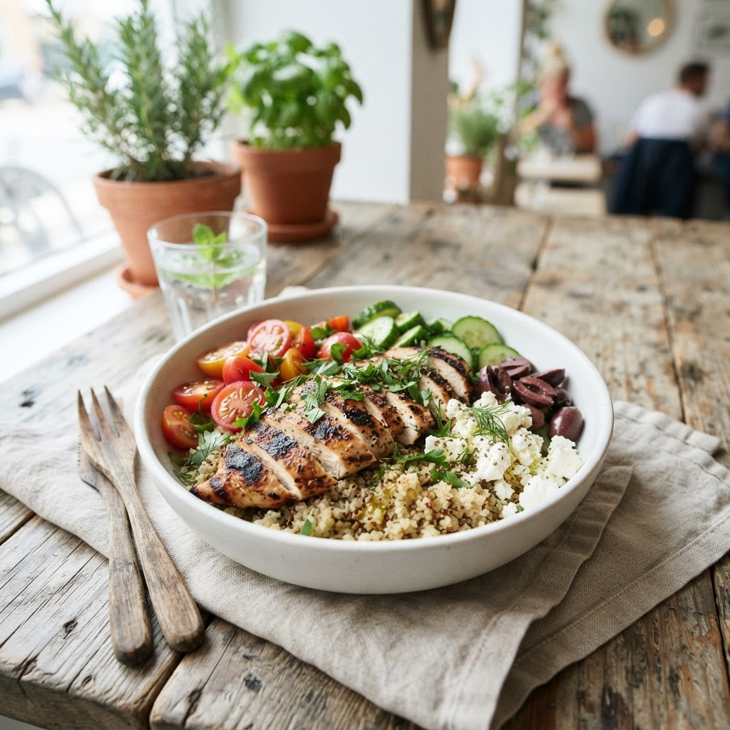 Mediterranean Chicken Bowl