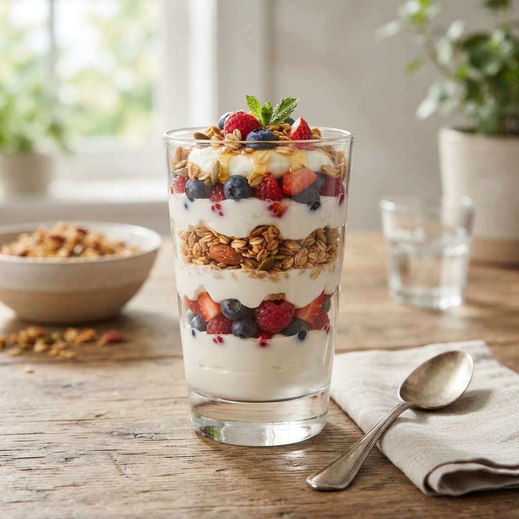 Greek Yogurt Berry Parfait