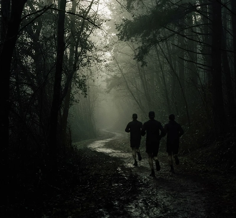 Nice Life Run Club community runners on Saturday morning