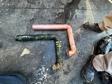 Corroded vs. Copper
