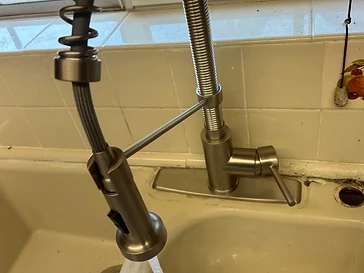 Pre-Rinse Faucet Install