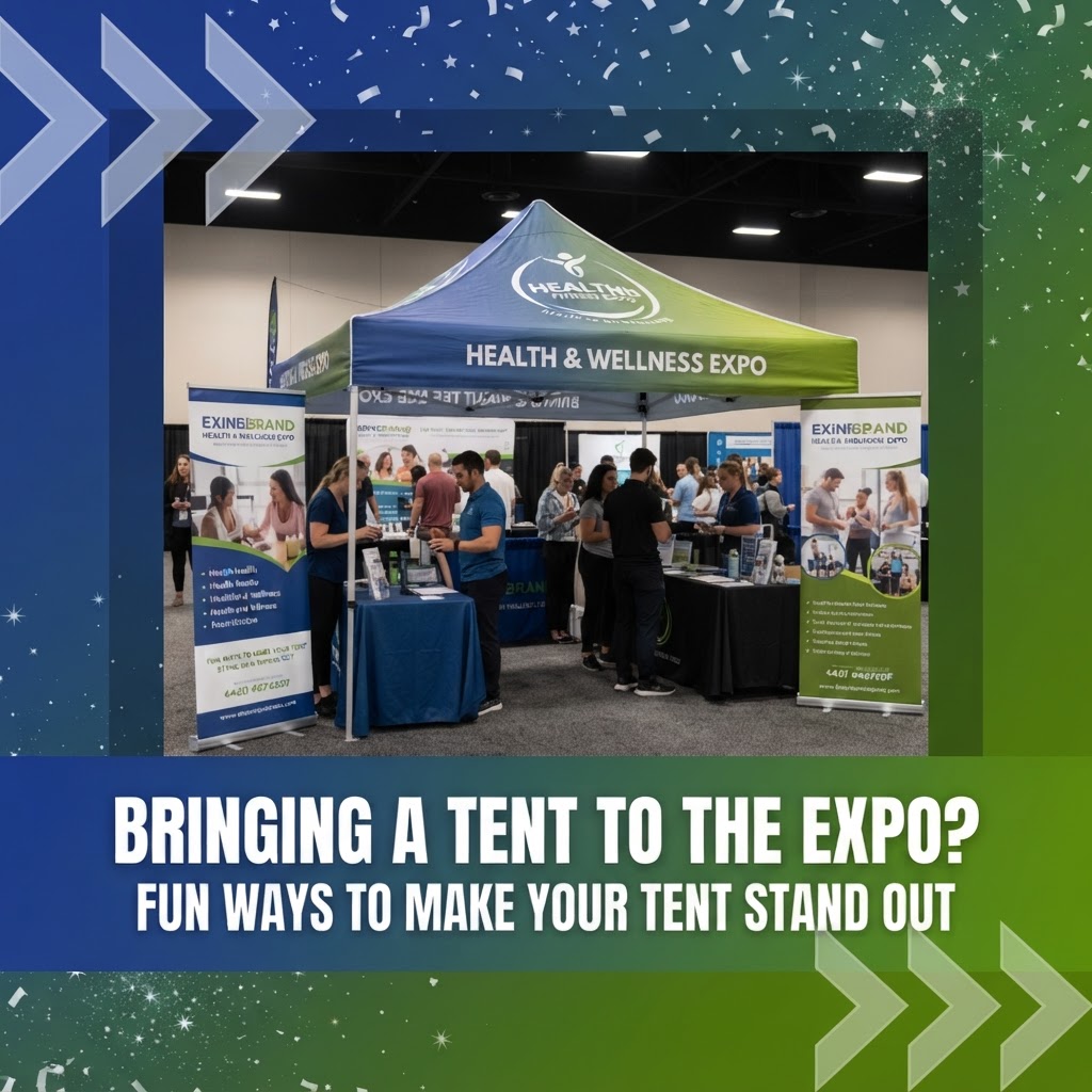 Elevate Your Presence: Using Tents at the Health & Fitness Expo